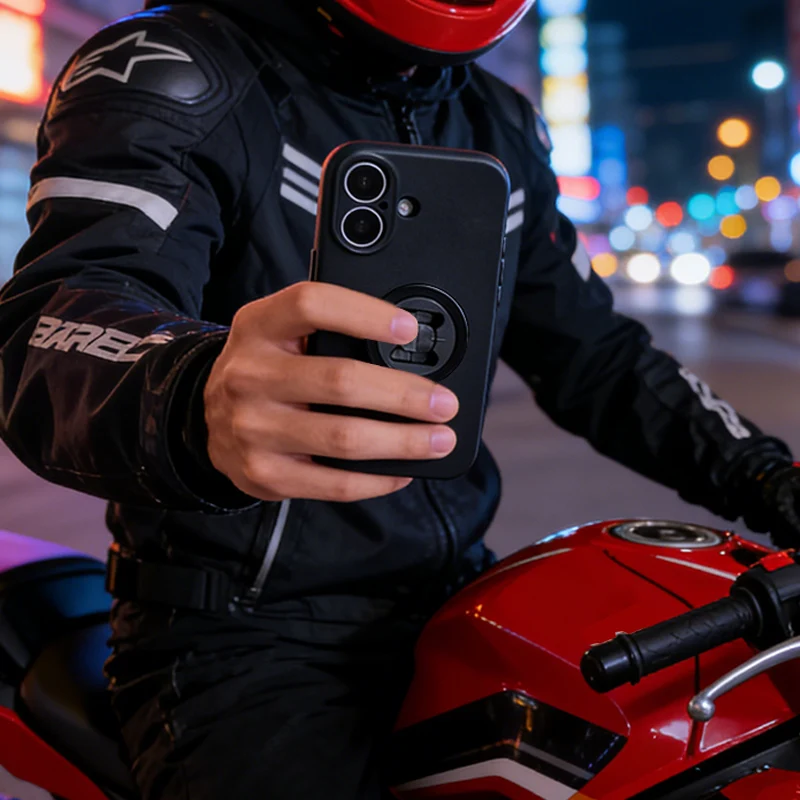 Phone holder Mobile Phone Case for iPhone 17 17Pro 17Air 17ProMax Motorcycle/Bike Moto Mount Cell Phone Cover Shockproof Case - Image 4