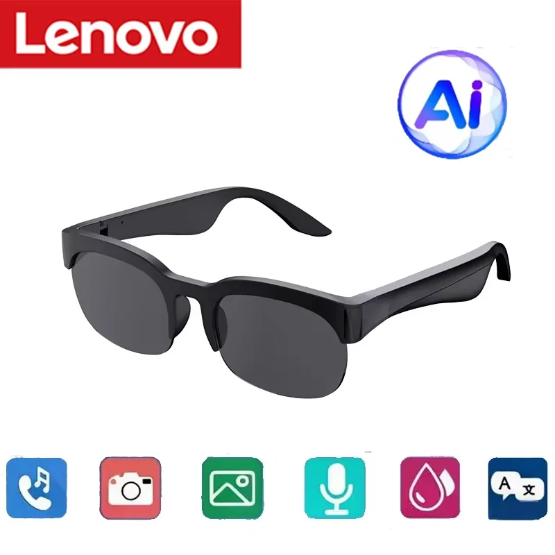 Lenovo 8K HD AI Smart Glasses AI Translation Hands-Free Calling AI Chat Logging Music Playback Smart Sunglasses for Men 2026 Ne - Image 7