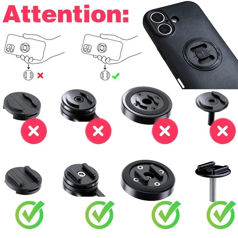 Phone holder Mobile Phone Case for iPhone 17 17Pro 17Air 17ProMax Motorcycle/Bike Moto Mount Cell Phone Cover Shockproof Case - Image 2