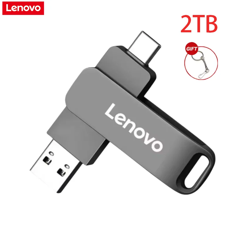 Lenovo High Speed USB 3.0 Flash Drive 512GB Metal Type-C U Disk 256GB 128GB Memory Stick for PC Phone Data Transfer Network Card - Image 10