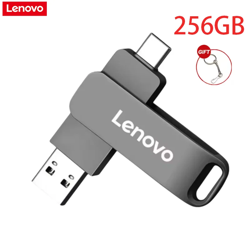 Lenovo High Speed USB 3.0 Flash Drive 512GB Metal Type-C U Disk 256GB 128GB Memory Stick for PC Phone Data Transfer Network Card - Image 19