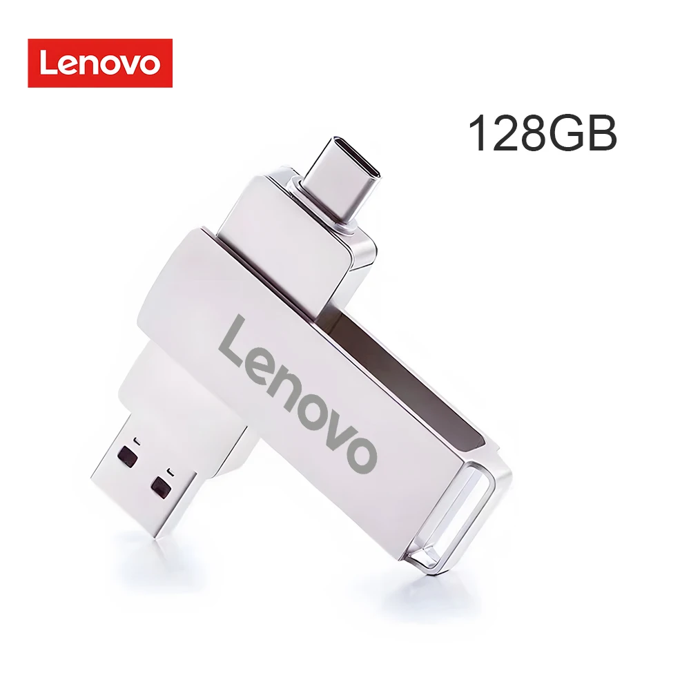 Lenovo Flash drive 512GB 256GB 128GB 64GB 32GB Type C USB 3.0 Memory Mini Usb Stick Dual C Pendrive for Andriods SmartPhone PC - Image 11